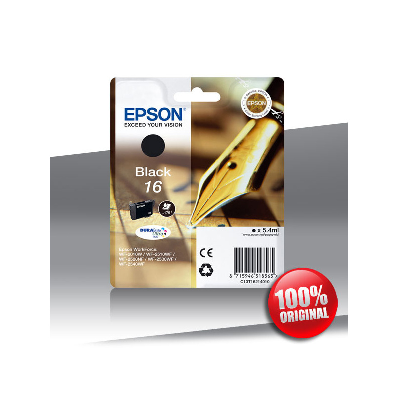 Tusz Epson 2010 WF XL (T1621) BLACK 5.4ml
