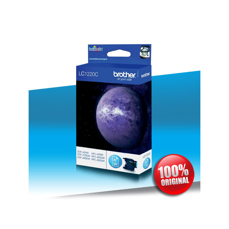 Tusz Brother 1220 C CYAN 300str