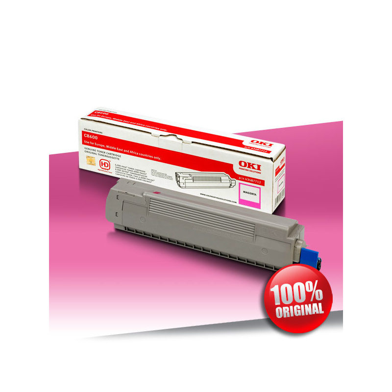 Toner OKI 8600/8800 C MAGENTA Oryginalny 6K