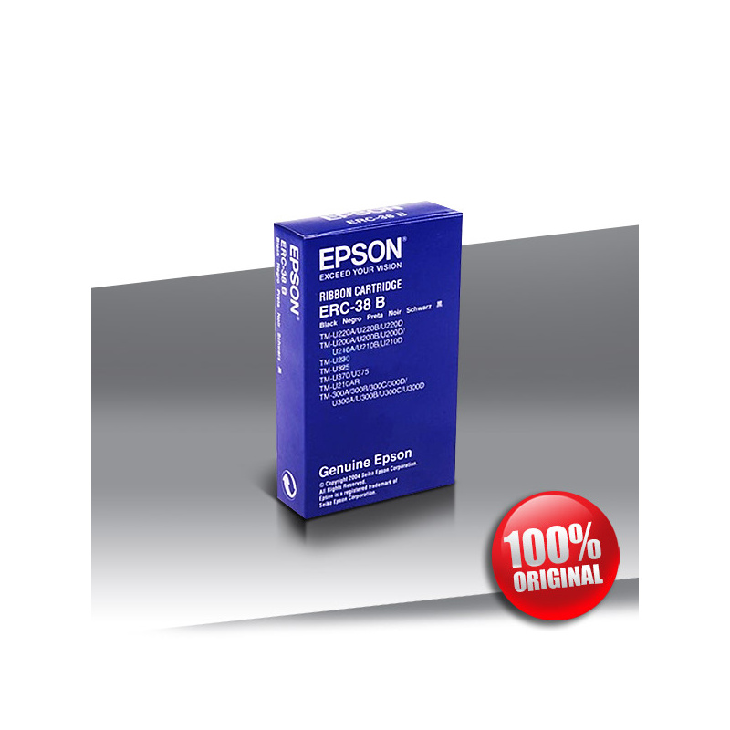 Taśma Epson 38BR ERC Oryginalna black/red