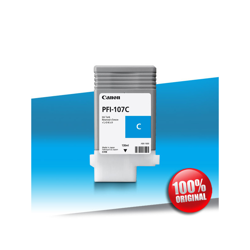 Tusz Canon 107 PFI MATT BLACK 130ml