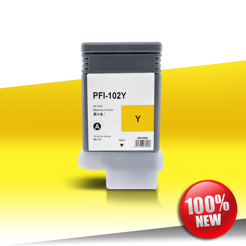 Tusz Canon 102 PFI YELLOW 130ml 24inks Tusz Canon 102 PFI YELLOW 130ml 24inks