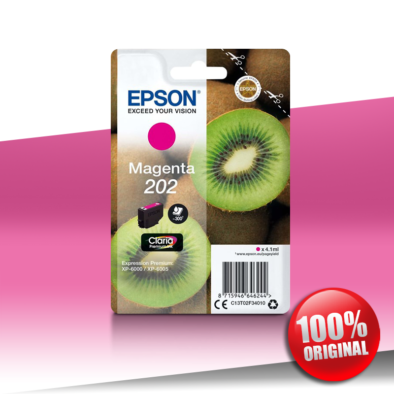 Tusz Epson 6000 XP (202) MAGENTA 4,1ml