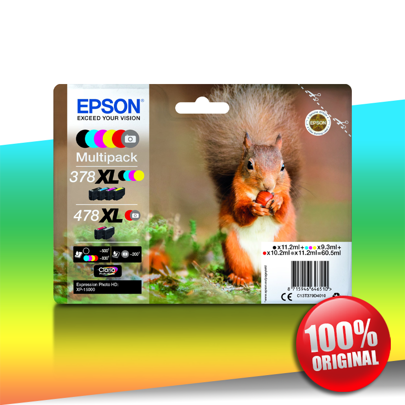 Tusz Epson 15000 XP XL (T379D) MULTIPACK 60,5ml