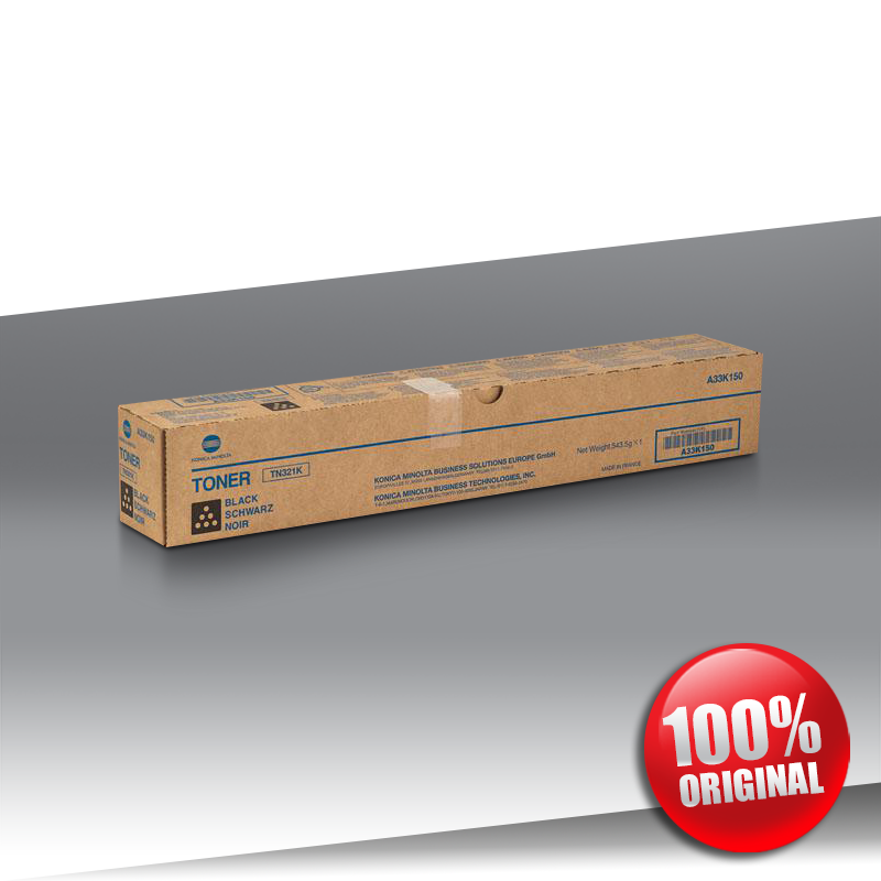 Toner Konica Minolta 224/364 (TN-321) Biz.C BLACK Oryginalny 27K