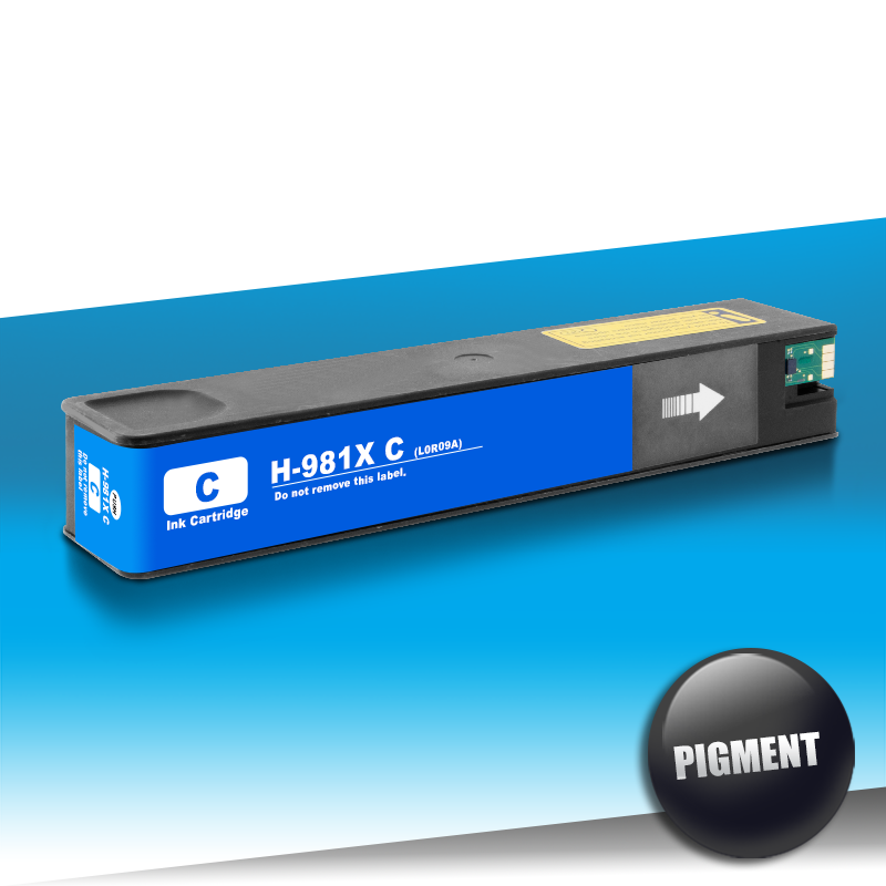 Tusz HP 981X CYAN PIGMENT 160ml eco regenerowany