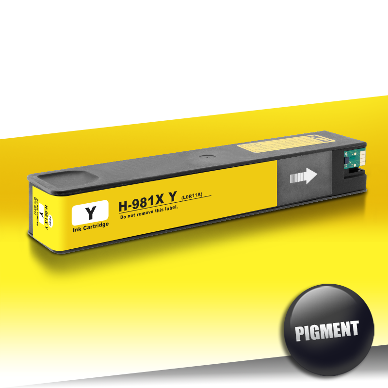 Tusz HP 981X YELLOW PIGMENT 160ml eco regenerowany