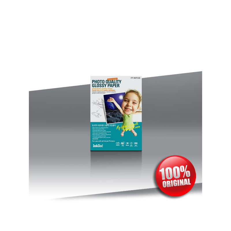 Papier INKTEC Photo 260gr A6 opak-30ark