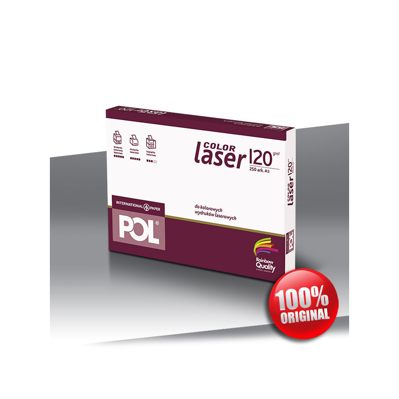 Papier POL COLOR LASER A3 120gr ryza-250ark