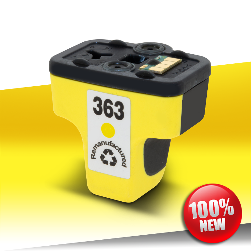Tusz HP 363 YELLOW 12ml eco regenerowany