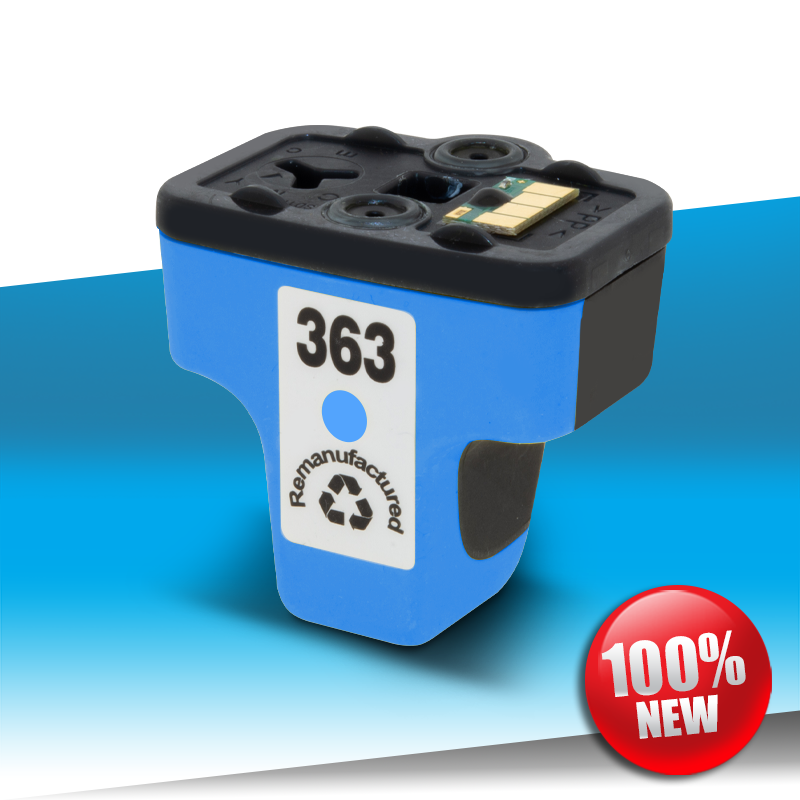 Tusz HP 363 CYAN 12ml eco regenerowany
