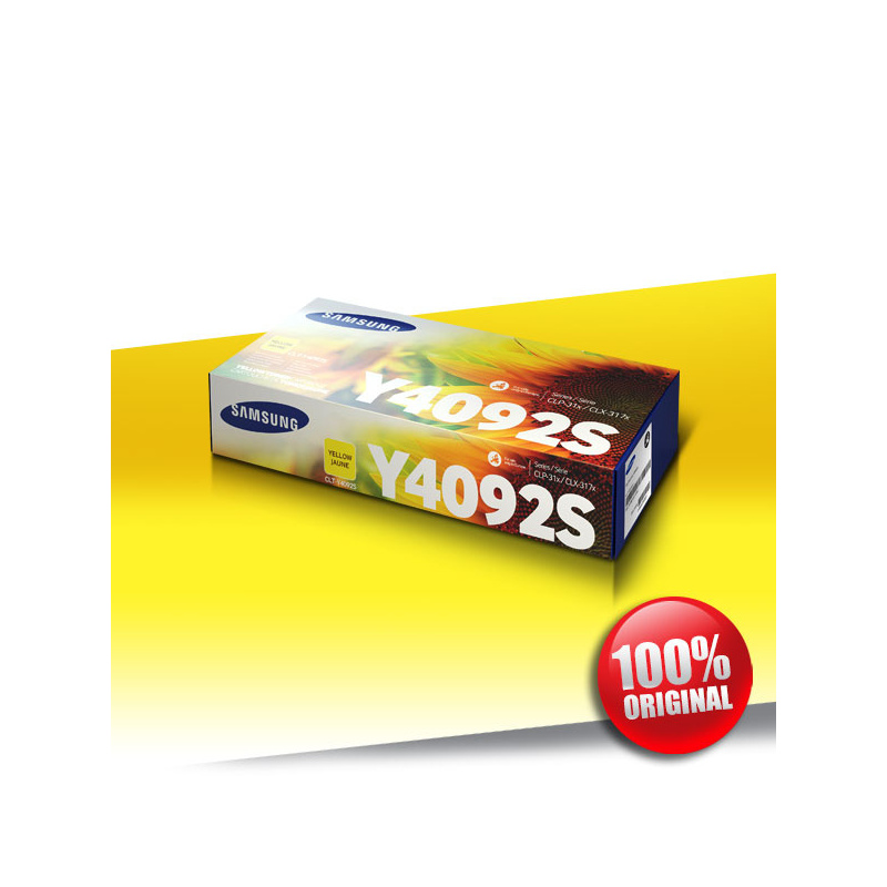 Toner Samsung 310 CLP YELLOW Oryginalny 1000str Toner Samsung 310 CLP YELLOW Oryginalny 1000str