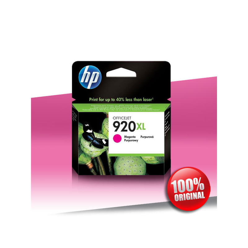 Tusz HP 920 XL MAGENTA 6ml Tusz HP 920 XL MAGENTA 6ml