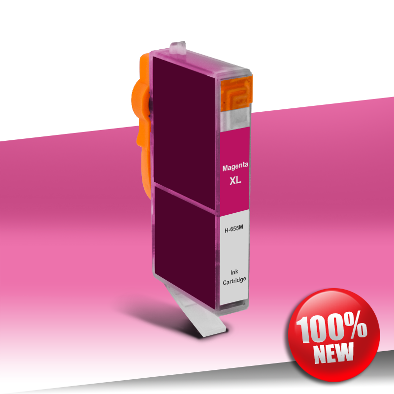 Tusz HP 655 XL MAGENTA 15ml eco