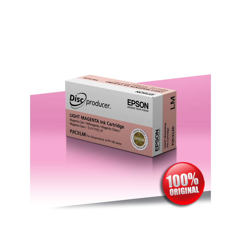 Tusz Epson 100 PP (PJIC3) LIGHT MAGENTA 31,5ml Tusz Epson 100 PP (PJIC3) LIGHT MAGENTA 31,5ml