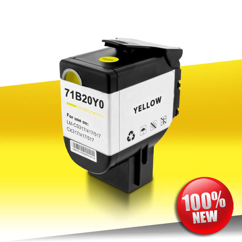 Toner Lexmark CS317/CX517 YELLOW 2,3K 24inks Toner Lexmark CS317/CX517 YELLOW 2,3K 24inks