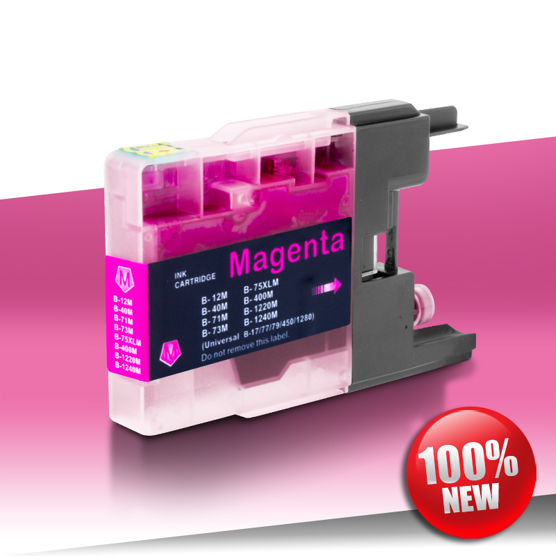Tusz Brother 1240/1280 LC MAGENTA 12ml eco