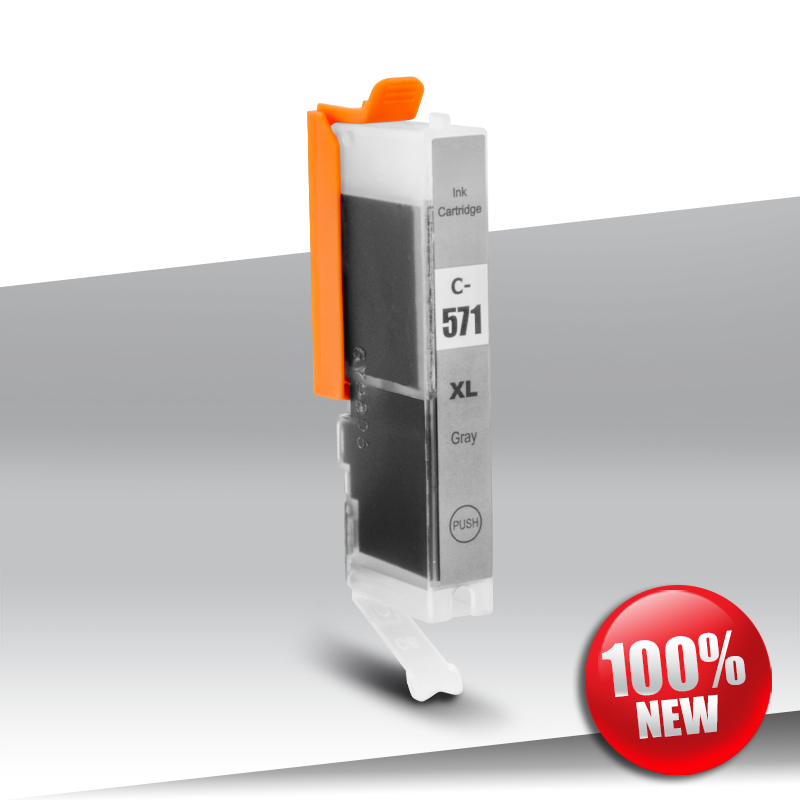Tusz Canon 571 CLI XL (MG 5750) GREY 12ml eco