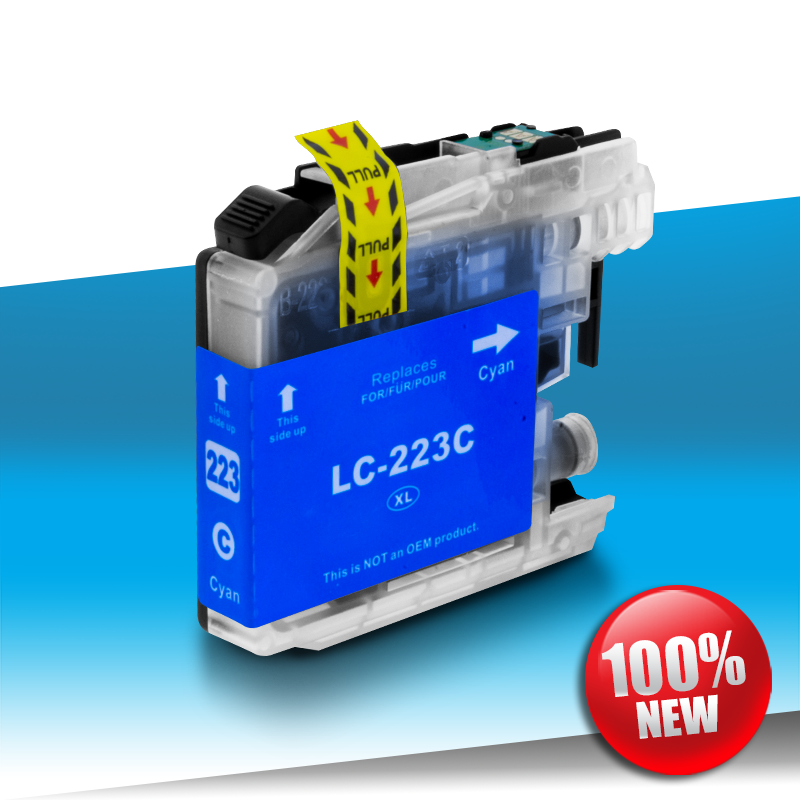 Tusz Brother 223 LC XL CYAN 10ml eco