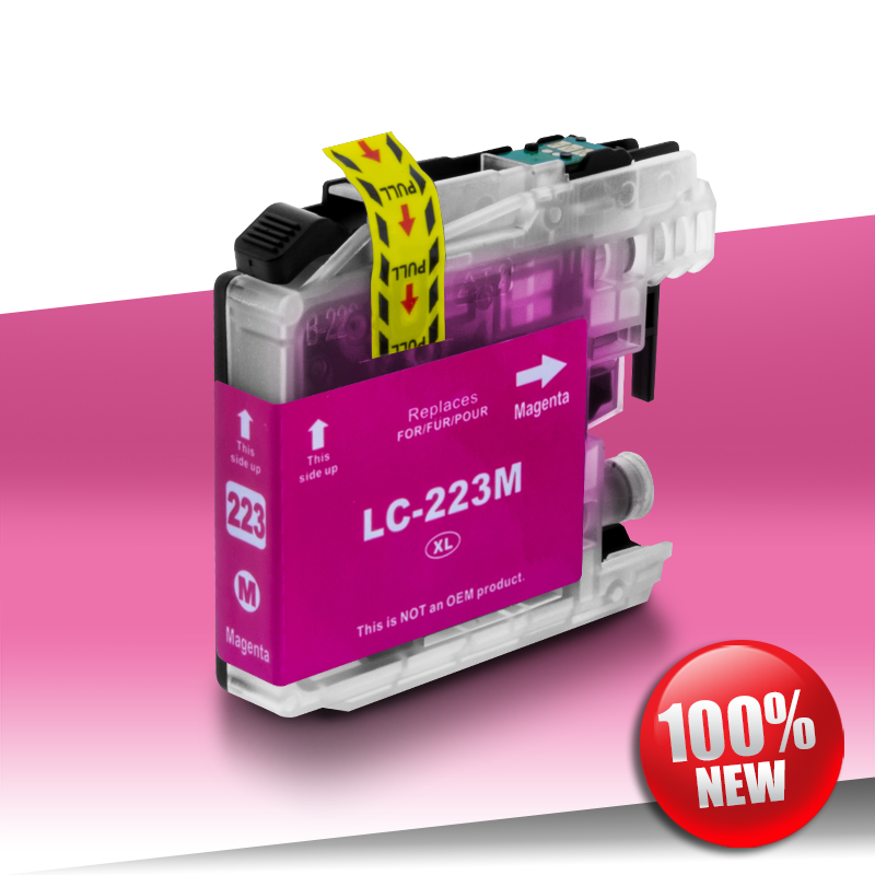 Tusz Brother 223 LC XL MAGENTA 10ml eco