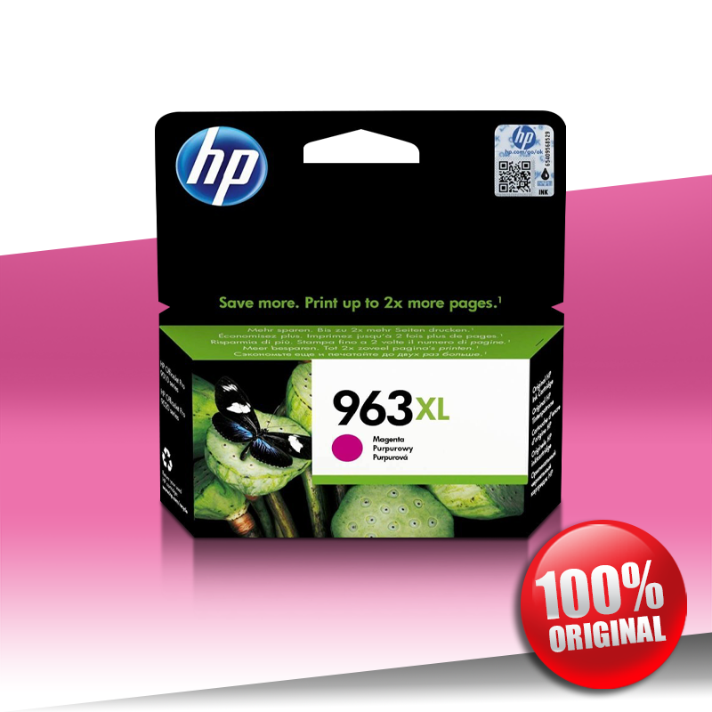 Tusz HP 963 XL MAGENTA 22,92ml