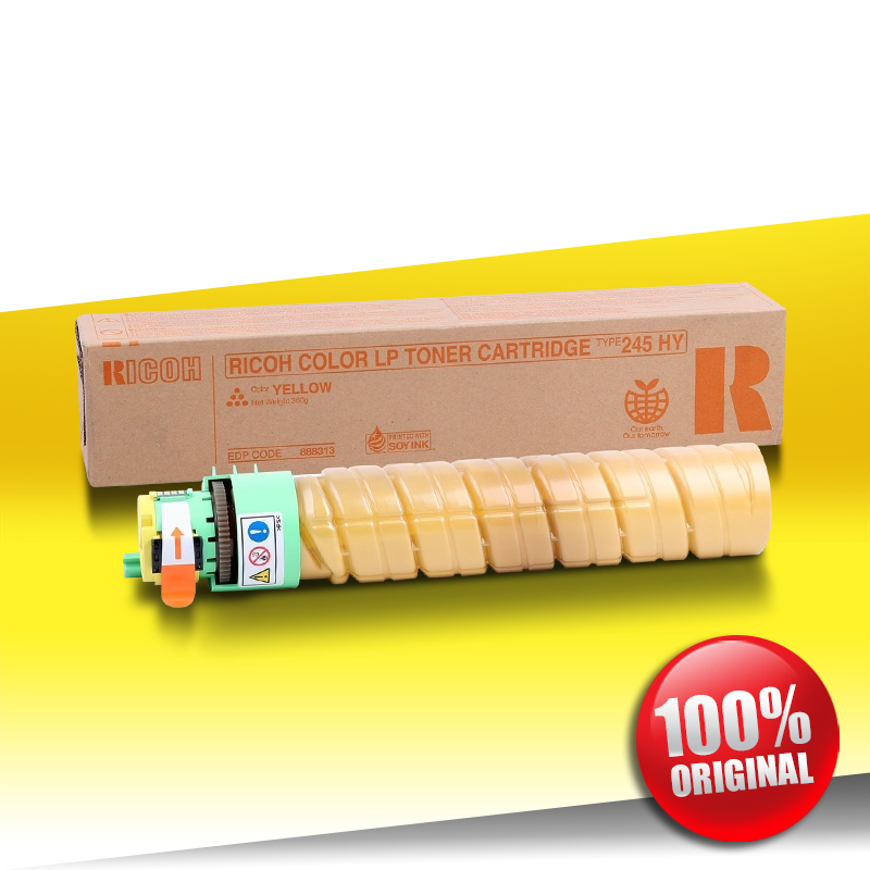 Toner Ricoh 410 Aficio SPC (type 245HY) YELLOW Oryginalny 15K