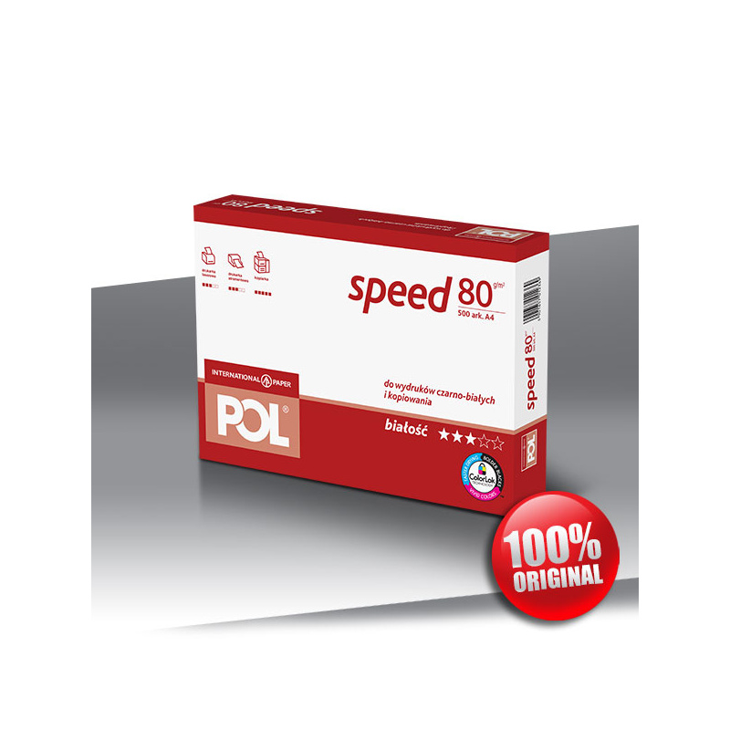 Papier POLSPEED 80gr ryza-500ark