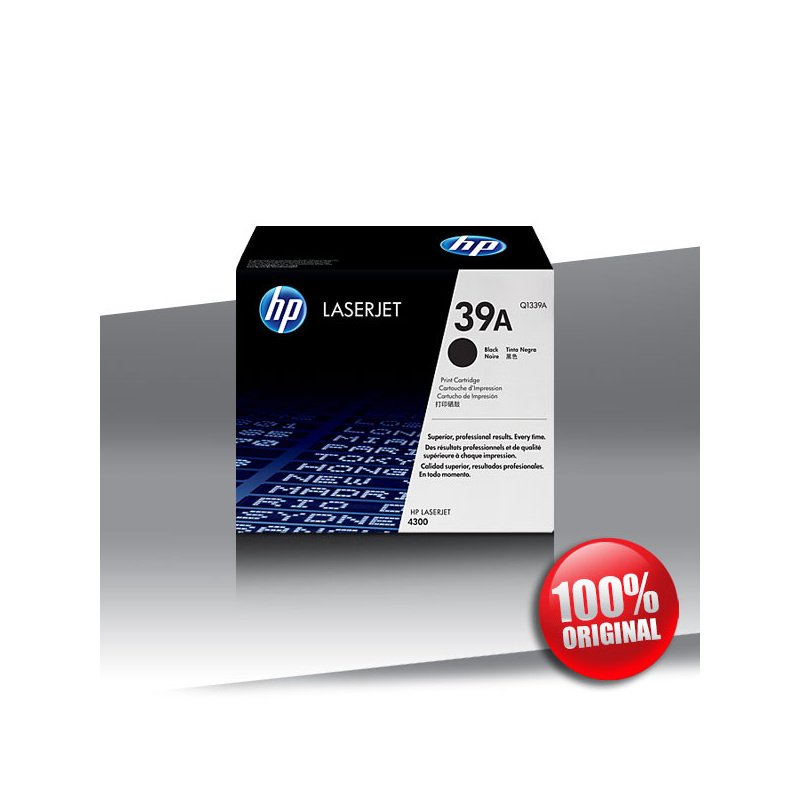 Toner HP 39A (4300) LJ Oryginalny 18K Toner HP 39A (4300) LJ Oryginalny 18K