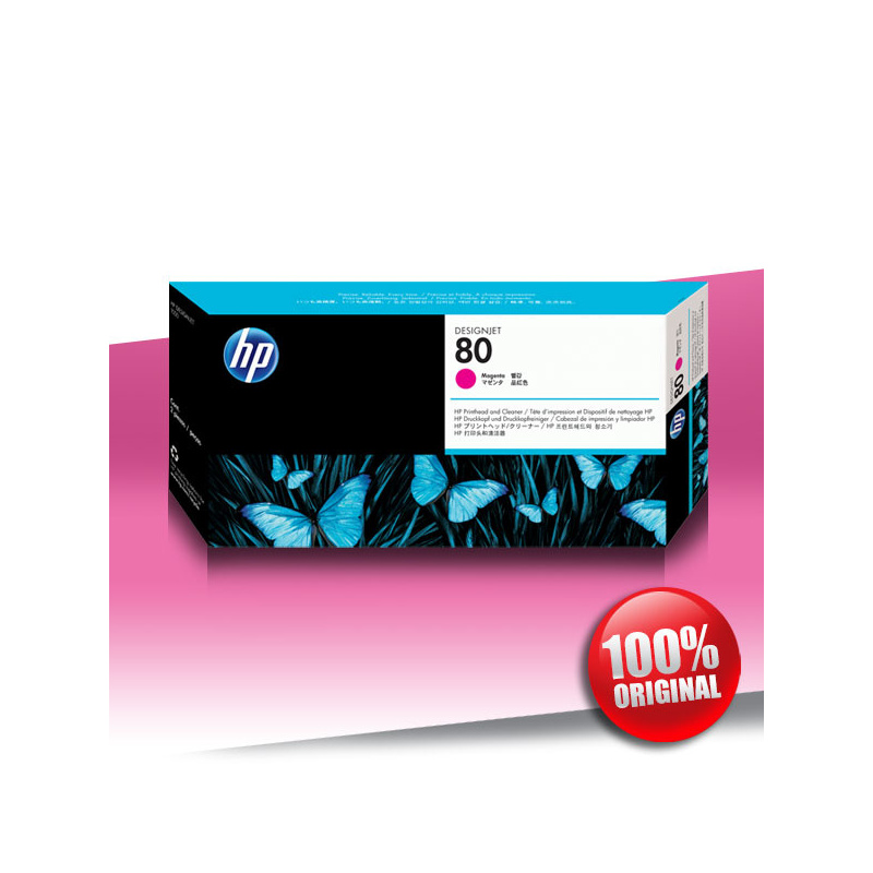 Tusz HP 80 MAGENTA 350ml Tusz HP 80 MAGENTA 350ml