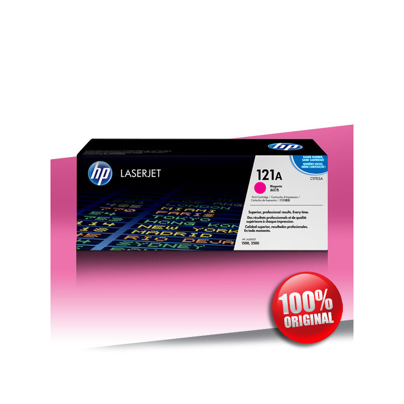 Toner HP 121A (1500) CLJ MAGENTA Oryginalny 4K Toner HP 121A (1500) CLJ MAGENTA Oryginalny 4K