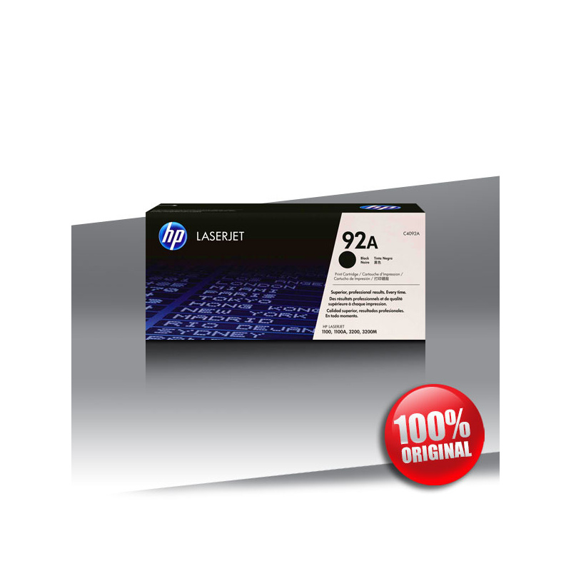 Toner HP 92A (1100) LJ Oryginalny 2,5K Toner HP 92A (1100) LJ Oryginalny 2,5K