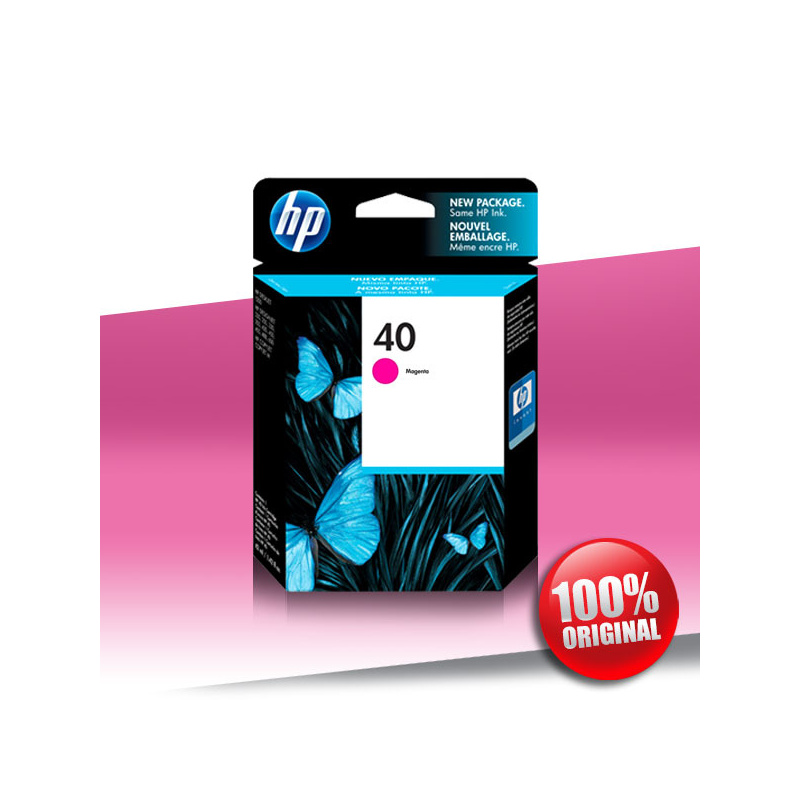 Tusz HP 40 MAGENTA 42ml Tusz HP 40 MAGENTA 42ml