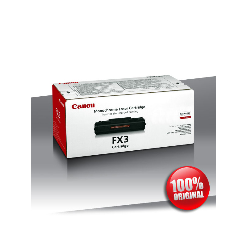 Toner Canon 3 FX (FAX L200/300) Oryginalny 2500str