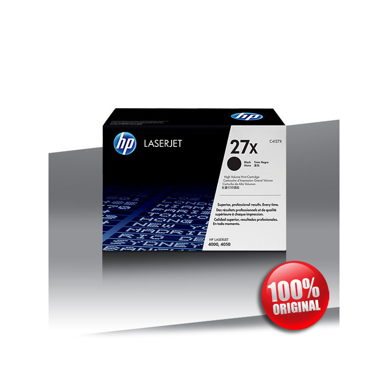Toner HP 27X (4000) LJ Oryginalny 10K Toner HP 27X (4000) LJ Oryginalny 10K