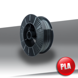 Filament PLA 1.75mm BLACK 1 kg 24inks