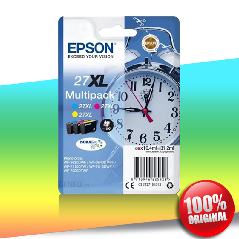 Tusz Epson 3620 WF XL (T2715) MULTIPACK CMY 31,2ml