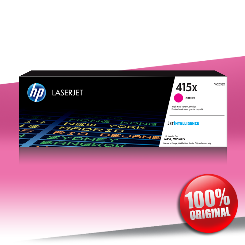 Toner HP 415X (454/479) PRO M CLJ MAGENTA Oryginalny 6K