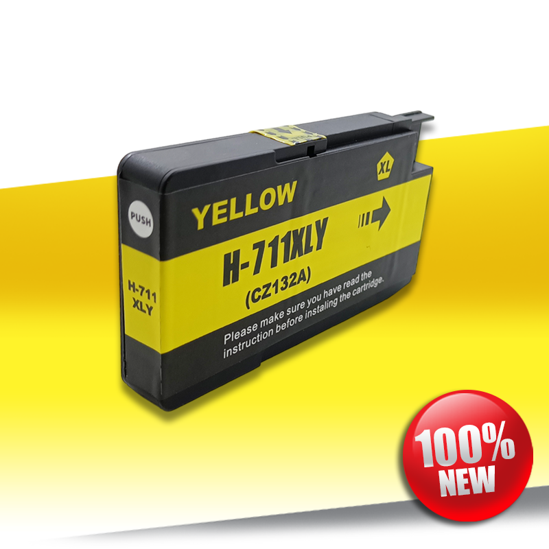 Tusz HP 711 XL YELLOW 30ml eco