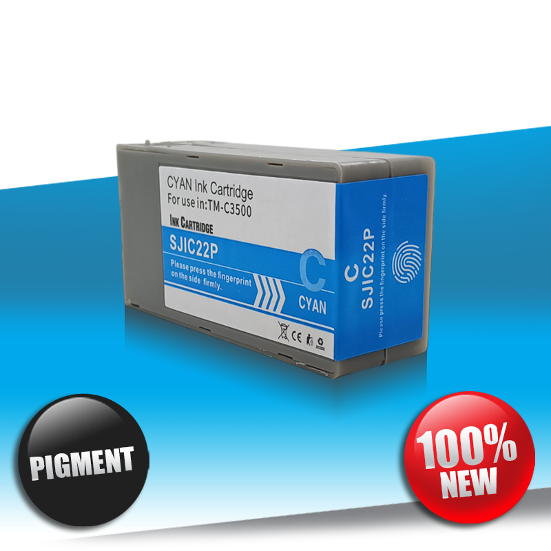 Tusz Epson 3500 TM-C (SJIC22PC) CYAN PIGMENT 30ml 24inks