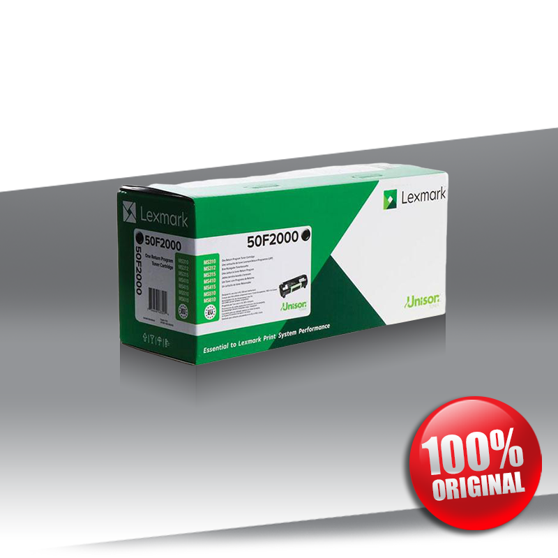 Toner Lexmark MS310/MS610 BLACK Oryginalny 1,5K