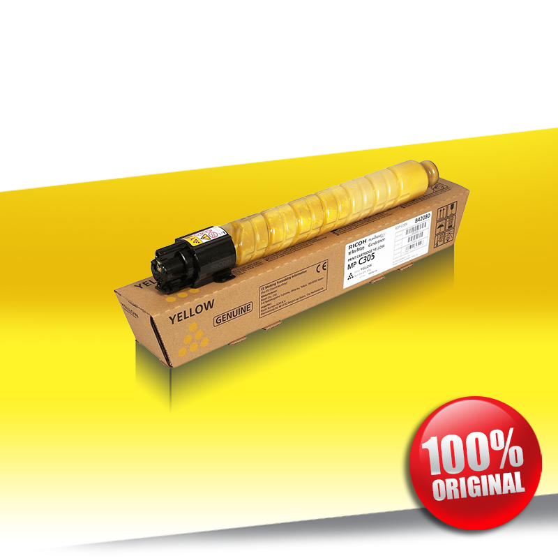 Toner Ricoh 305 Aficio MPC YELLOW Oryginalny 4K