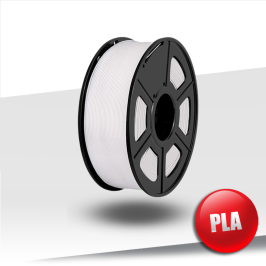 Filament PLA 1.75mm WHITE 1 kg 24inks