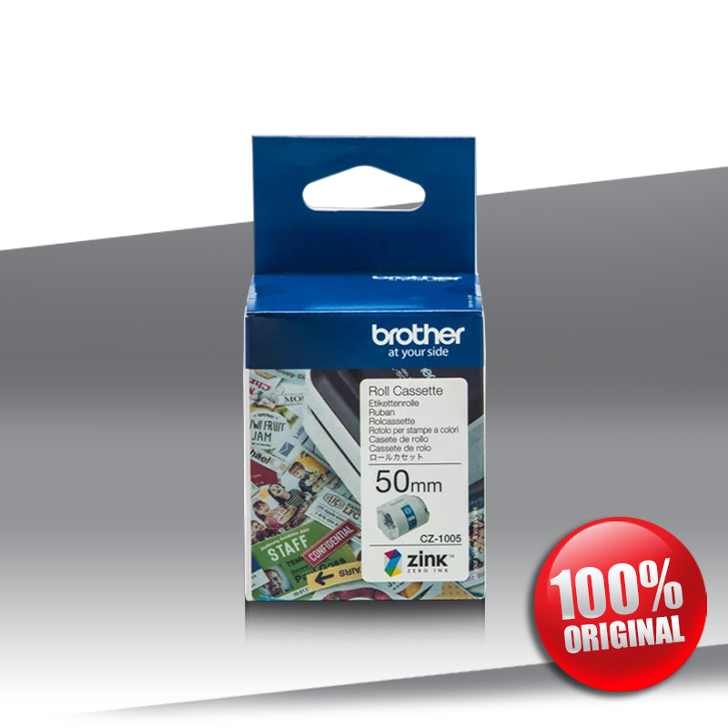 Taśma Brother CZ1005 Oryginalna 50mm x 5m