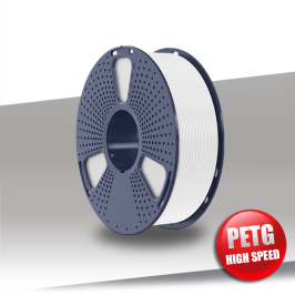 Filament PETG HIGH SPEED 1.75mm MATTE WHITE 1kg SUNLU